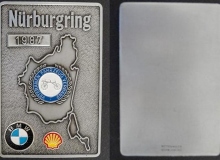 nurburgring medaille concentration moto 1987